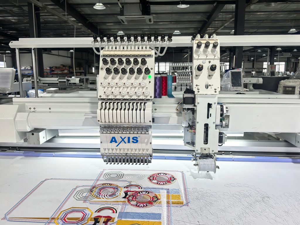 Single Head Embroidery Machine