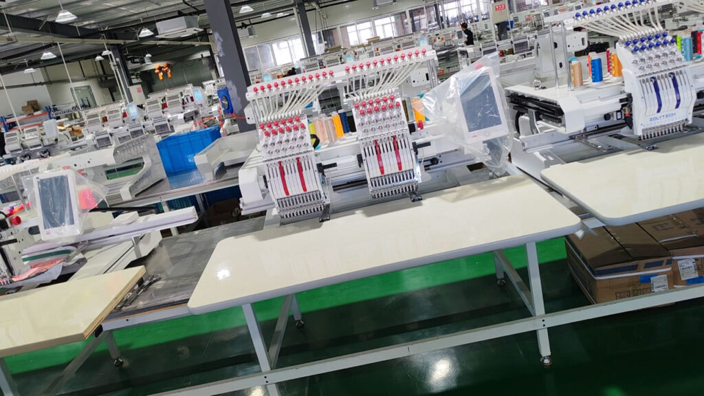 two head embroidery machine