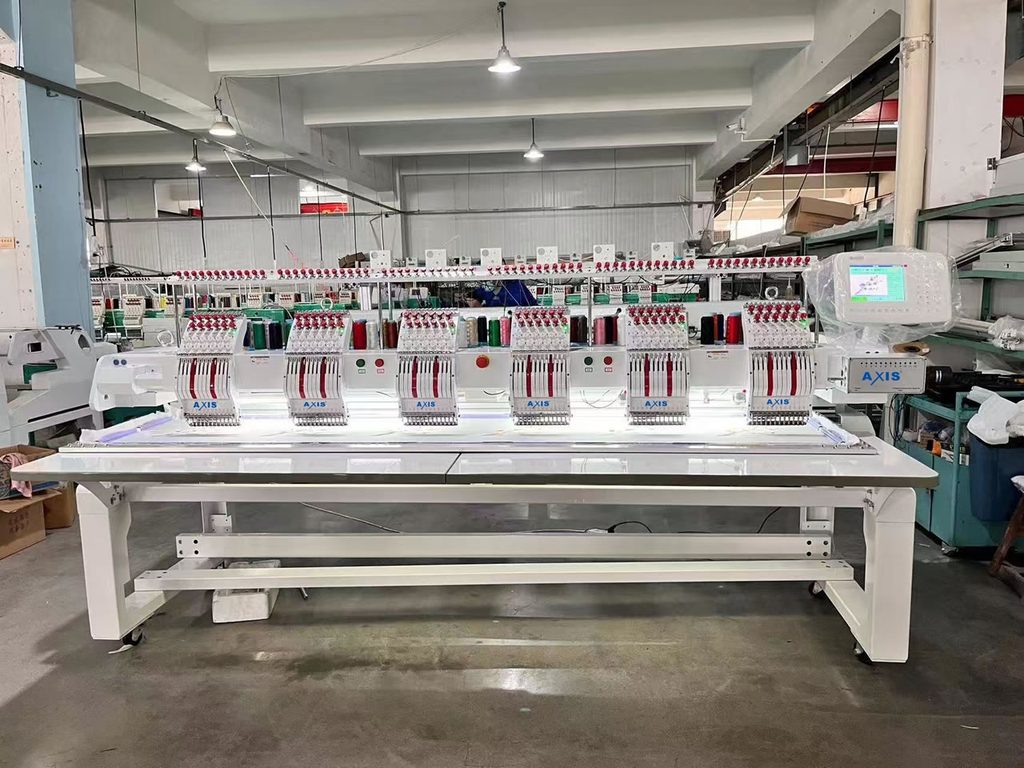 Six Head Embroidery Machine