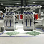 two head embroidery machine