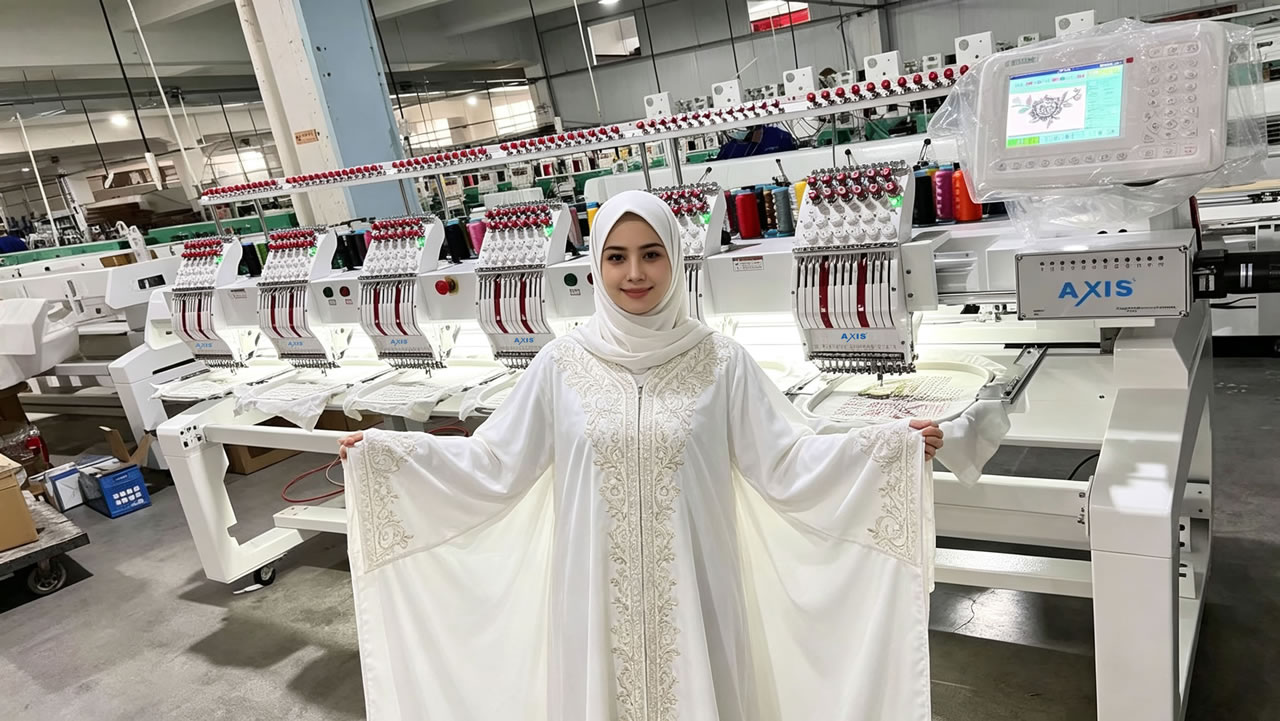 Six Head Embroidery Machine